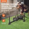 imageVEVOR Weight Training Pull Sled Fitness Strength Speed Training Sled Steel Power Sled Workout Equipment for Athletic Exercise and Speed ImprovementB500 Tri NM