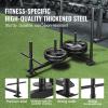 imageVEVOR Weight Training Pull Sled Fitness Strength Speed Training Sled Steel Power Sled Workout Equipment for Athletic Exercise and Speed ImprovementB500 Tri NM