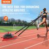 imageVEVOR Weight Training Pull Sled Fitness Strength Speed Training Sled Steel Power Sled Workout Equipment for Athletic Exercise and Speed ImprovementR400