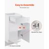 imageVEVOR White Shaker Base Cabinet 36Inch Unassembled Sink Base Cabinet 36quot W x 24quot D x 345quot H Ready to Assemble Cabinet with SoftClose Doors and Adjustable Shelf for Home Office18W Base Cabinet