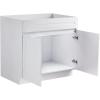 imageVEVOR White Shaker Base Cabinet 36Inch Unassembled Sink Base Cabinet 36quot W x 24quot D x 345quot H Ready to Assemble Cabinet with SoftClose Doors and Adjustable Shelf for Home Office36W Sink Base Cabinet