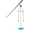 imageVEVOR Zip line Kits for Backyard160ft Zip line Kit for Kids and Adult Up to 330 lb Included Swing Seat Ziplines Brake and Steel Trolley Outdoor Playground EquipmentBlue52 ft