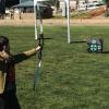 imageVEVOR15 x15 AllSide Shotting Archery Arrow Target Outdoor Portable Archery Target with Carry Handle Easy Arrow Removal Great Visibility Lightweight Easy to Transport BlackBlack