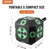 imageVEVOR15 x15 AllSide Shotting Archery Arrow Target Outdoor Portable Archery Target with Carry Handle Easy Arrow Removal Great Visibility Lightweight Easy to Transport BlackBlack