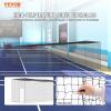 imageVEVORProfessional Softball Baseball Batting Hitting Training Net Practice Portable Pitching Cage Net with Door ampamp Carry Bag Heavy Duty Enclosed PE NettingBlack
