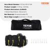 imageVEVORProfessional Softball Baseball Batting Hitting Training Net Practice Portable Pitching Cage Net with Door ampamp Carry Bag Heavy Duty Enclosed PE NettingBlack