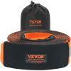 imageVEVOR Heavy Duty Tow Strap Recovery Kit 3 in x 30 ft MBS36000 lbs Tree Saver Winch Strap Triple Reinforced Loop ampamp Protective Sleeves ampamp Storage Bag 34quot DRing Shackles for Truck Jeep SUV ATV4 x 30