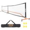 imageVEVOR Portable Pickleball Net System 22FT Regulation Size NetPickleball Net Set with Wheels