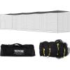 imageVEVORProfessional Softball Baseball Batting Hitting Training Net Practice Portable Pitching Cage Net with Door ampamp Carry Bag Heavy Duty Enclosed PE NettingBlack