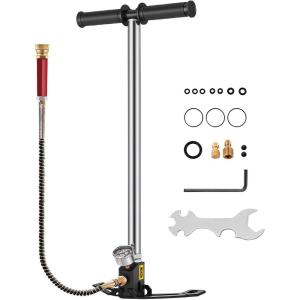 imageBestEquip Airgun PCP Pump 4500PSI High Pressure Hand Pump 3 Stage Pump Chamber PCP Air PumpPump