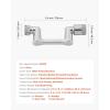 imageVEVOR 1080 Swivel Faucet Extender 2 Sprayer Modes Sink Water Faucet Aerator Extension Kitchen Bathroom Rotatable Spray Attachment with Brass Robotic Arm Rotating Splash Filter Wash HandHairFaceFaucet Extender