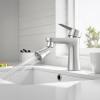 imageVEVOR 1080 Swivel Faucet Extender 2 Sprayer Modes Sink Water Faucet Aerator Extension Kitchen Bathroom Rotatable Spray Attachment with Brass Robotic Arm Rotating Splash Filter Wash HandHairFaceFaucet Aerator
