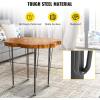 imageVEVOR 28 Inch Adjustable Furniture Legs Square Reinforced Steel Office Table Legs Set of 2 for DIY Max Load 1000 lbs Heavy Duty Desk Legs Quick Instalation ampamp Rich Accessories Legs Black28H