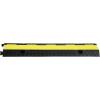 imageVEVOR 3 PCs 2 Channel Rubber Cable Protector Ramp 12000 lbsaxle Capacity Heavy Duty Hose Wire Cover Ramp Driveway Traffic Speed Bump wFlipOpen Top Cover for IndoorampampOutdoor2 Channel3PCs