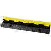 imageVEVOR 3 PCs 2 Channel Rubber Cable Protector Ramp 12000 lbsaxle Capacity Heavy Duty Hose Wire Cover Ramp Driveway Traffic Speed Bump wFlipOpen Top Cover for IndoorampampOutdoor2 Channel3PCs
