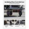 imageVEVOR 3 PCs Drop Over Cable Cover Ramp 2000 lbsaxle Load Capacity Heavy Duty Cable Hose Protector Ramp Floor Cord Cover for High Walking Traffic Areas Indoor Outdoor Home Office Warehouse SchoolMedium2PACK