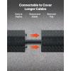 imageVEVOR 3 PCs Drop Over Cable Cover Ramp 2000 lbsaxle Load Capacity Heavy Duty Cable Hose Protector Ramp Floor Cord Cover for High Walking Traffic Areas Indoor Outdoor Home Office Warehouse SchoolMedium3PACK