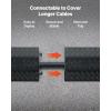 imageVEVOR 3 PCs Drop Over Cable Cover Ramp 2000 lbsaxle Load Capacity Heavy Duty Cable Hose Protector Ramp Floor Cord Cover for High Walking Traffic Areas Indoor Outdoor Home Office Warehouse SchoolMedium2PACK