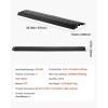 imageVEVOR 3 PCs Drop Over Cable Cover Ramp 2000 lbsaxle Load Capacity Heavy Duty Cable Hose Protector Ramp Floor Cord Cover for High Walking Traffic Areas Indoor Outdoor Home Office Warehouse SchoolMedium3PACK