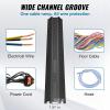 imageVEVOR 3 PCs Drop Over Cable Cover Ramp 2000 lbsaxle Load Capacity Heavy Duty Cable Hose Protector Ramp Floor Cord Cover for High Walking Traffic Areas Indoor Outdoor Home Office Warehouse SchoolSmall1PACK