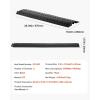 imageVEVOR 3 PCs Drop Over Cable Cover Ramp 2000 lbsaxle Load Capacity Heavy Duty Cable Hose Protector Ramp Floor Cord Cover for High Walking Traffic Areas Indoor Outdoor Home Office Warehouse SchoolMedium1PACK