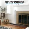 imageVEVOR 3 PCs Drop Over Cable Cover Ramp 2000 lbsaxle Load Capacity Heavy Duty Cable Hose Protector Ramp Floor Cord Cover for High Walking Traffic Areas Indoor Outdoor Home Office Warehouse SchoolSmall1PACK