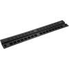 imageVEVOR 328 ft Cable Protector Ramp 4 Pack of 1 Channel 18000 lbsaxle Capacity Heavy Duty Rubber Speed Bumps Floor Cord Cable Protector Wire Cover for Residential Areas Private Garages Gardens1 Channel4PCS