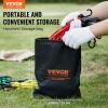 imageVEVOR 32pcs Bungee Cords Assortment 12 mm Heavy Duty Bungee Cords with Hooks Including 10quot 24quot 32quot 40quot 48quot Bungee Ropes Set with Portable Storage Bag 4 Free Tarp Clips ampamp Canopy Ties32 Piece10  24  32  40  48