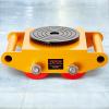 imageVEVOR 4PCS Machinery Skates Dollies 17637 lb Heavy Duty Equipment Moving Skates with 4 PU Wheels 360 Rotation NonSlip Cap LowProfile Industrial Mover Rollers for Factory Warehouse Workshop1 Pack New