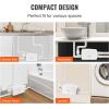 imageVEVOR 500W Macerator Pump 29 GPM Flow 26 ft8 m Head Macerator Sewerage Toilet Pump with 4 Water Inlets Waste Water Disposal Upflush Machine for Toilet Basement Shower Sink Laundry Bathtub350W Sink Sewage Pump