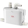imageVEVOR 500W Macerator Pump 29 GPM Flow 26 ft8 m Head Macerator Sewerage Toilet Pump with 4 Water Inlets Waste Water Disposal Upflush Machine for Toilet Basement Shower Sink Laundry Bathtub500W Sink Sewage Pump