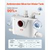 imageVEVOR 500W Macerator Pump 29 GPM Flow 26 ft8 m Head Macerator Sewerage Toilet Pump with 4 Water Inlets Waste Water Disposal Upflush Machine for Toilet Basement Shower Sink Laundry Bathtub500W