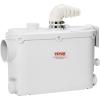 imageVEVOR 500W Macerator Pump 29 GPM Flow 26 ft8 m Head Macerator Sewerage Toilet Pump with 4 Water Inlets Waste Water Disposal Upflush Machine for Toilet Basement Shower Sink Laundry Bathtub500W for WallHung Toilets