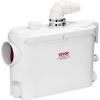 imageVEVOR 500W Macerator Pump 29 GPM Flow 26 ft8 m Head Macerator Sewerage Toilet Pump with 4 Water Inlets Waste Water Disposal Upflush Machine for Toilet Basement Shower Sink Laundry Bathtub500W for WallHung Toilets