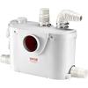 imageVEVOR 500W Macerator Pump 29 GPM Flow 26 ft8 m Head Macerator Sewerage Toilet Pump with 4 Water Inlets Waste Water Disposal Upflush Machine for Toilet Basement Shower Sink Laundry Bathtub500W