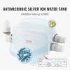 imageVEVOR 500W Macerator Pump 29 GPM Flow 26 ft8 m Head Macerator Sewerage Toilet Pump with 4 Water Inlets Waste Water Disposal Upflush Machine for Toilet Basement Shower Sink Laundry Bathtub350W Sink Sewage Pump