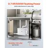 imageVEVOR 500W Macerator Pump 29 GPM Flow 26 ft8 m Head Macerator Sewerage Toilet Pump with 4 Water Inlets Waste Water Disposal Upflush Machine for Toilet Basement Shower Sink Laundry Bathtub500W Sink Sewage Pump