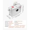 imageVEVOR 500W Macerator Pump 29 GPM Flow 26 ft8 m Head Macerator Sewerage Toilet Pump with 4 Water Inlets Waste Water Disposal Upflush Machine for Toilet Basement Shower Sink Laundry Bathtub1200W