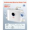 imageVEVOR 500W Macerator Pump 29 GPM Flow 26 ft8 m Head Macerator Sewerage Toilet Pump with 4 Water Inlets Waste Water Disposal Upflush Machine for Toilet Basement Shower Sink Laundry Bathtub900W
