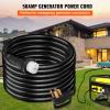 imageVEVOR 50FT 50 Amp Generator Extension Cord STW 45446  45505 125V 250V Generator Power Cord N1450P ampamp SS250R ampamp CS6364 Twist Lock Connectors15 FT