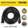 imageVEVOR 50FT 50 Amp Generator Extension Cord STW 45446  45505 125V 250V Generator Power Cord N1450P ampamp SS250R ampamp CS6364 Twist Lock Connectors25 Ft