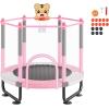 imageVEVOR 60quot Kids Trampoline 465 FT Indoor Outdoor Trampoline5FT Baby Blue