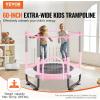imageVEVOR 60quot Kids Trampoline 465 FT Indoor Outdoor Trampoline5FT Baby Blue