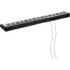 imageVEVOR 61 Key Digital Keyboard Piano Lighted Keys Electric Portable Piano with Adjustable Stand 600 Tones 500 Rhythms BuiltIn Speakers Sustain Pedal Headphones Microphone USB MIDI for BeginnersPiano 88 Key