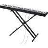 imageVEVOR 61 Key Digital Keyboard Piano Lighted Keys Electric Portable Piano with Adjustable Stand 600 Tones 500 Rhythms BuiltIn Speakers Sustain Pedal Headphones Microphone USB MIDI for BeginnersPiano 88 Key with Stand