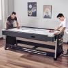 imageVEVOR 72quot ampamp 89quot Air Hockey Tables wLED Scoreboard 88quot 3in1 MultiGame Table HockeyBilliardsPing Pong  Includes Pucks Pushers ampamp All Accessories for Game Room ampamp Family87x44 inch