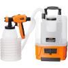 imageVEVOR 750W Stand Airless Paint Sprayer 3000PSI High Efficiency Electric Airless Sprayer with Cart Paint Sprayers for Home Interior and Exterior Furniture and Fences Fine and Even Painting EffectGun