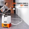 imageVEVOR 750W Stand Airless Paint Sprayer 3000PSI High Efficiency Electric Airless Sprayer with Cart Paint Sprayers for Home Interior and Exterior Furniture and Fences Fine and Even Painting EffectGun