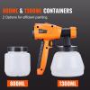 imageVEVOR 750W Stand Airless Paint Sprayer 3000PSI High Efficiency Electric Airless Sprayer with Cart Paint Sprayers for Home Interior and Exterior Furniture and Fences Fine and Even Painting EffectGun