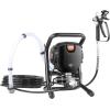 imageVEVOR 750W Stand Airless Paint Sprayer 3000PSI High Efficiency Electric Airless Sprayer with Cart Paint Sprayers for Home Interior and Exterior Furniture and Fences Fine and Even Painting Effect750W Stand Airless Paint Sprayer